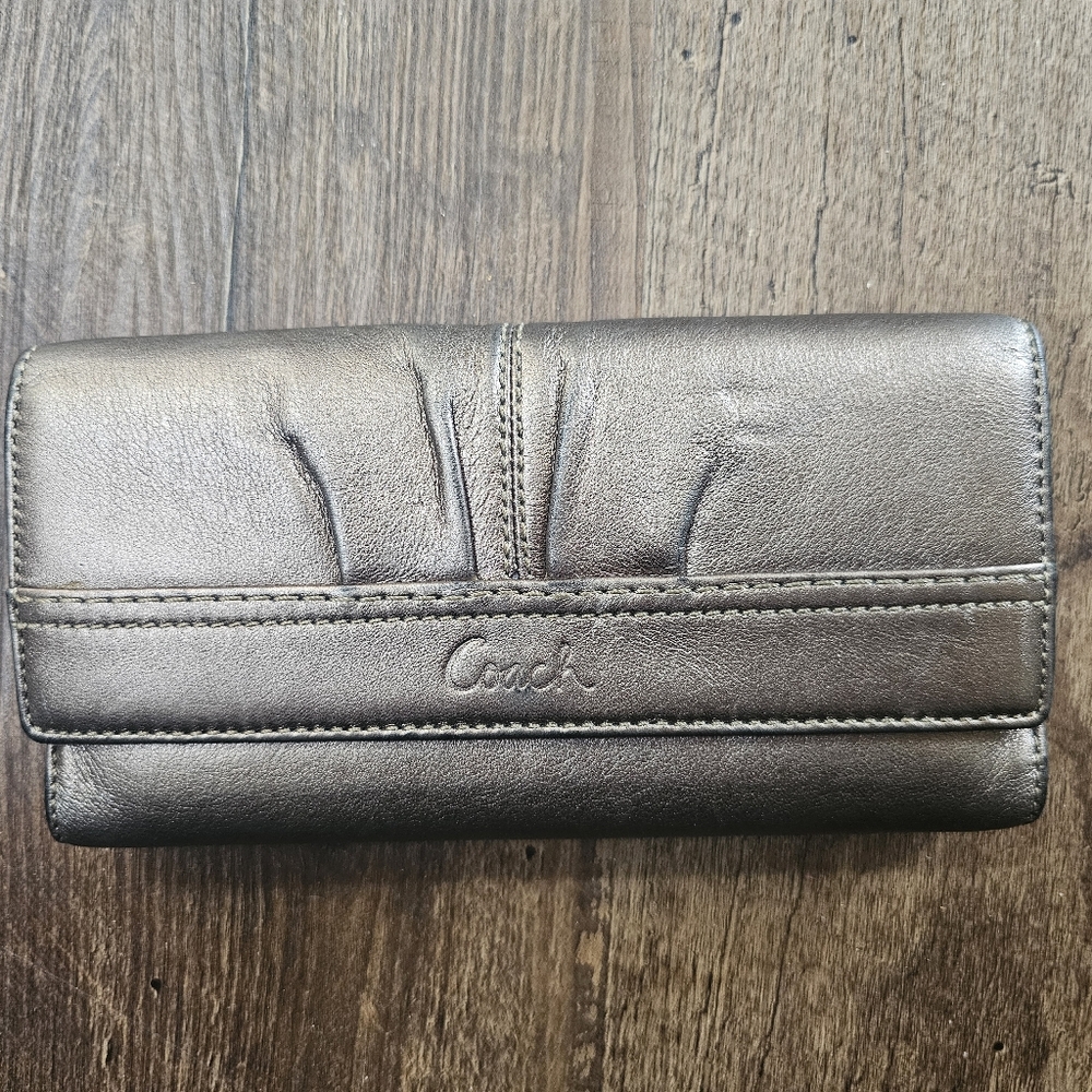 Coach Metallic Wallet